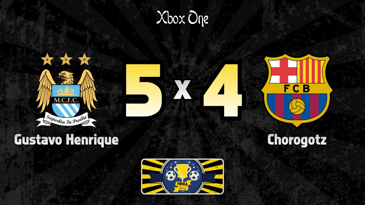 Rodada 3 - Gustavo Henrique 5x4 Chorogotz - Firula FIFA Cup 2016 (XBox One)
