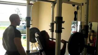 military press 205