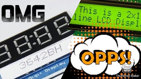 TM1637 & LCD(16X2) PROJECT NOT WORKING(@Designs_Inverter_Components )