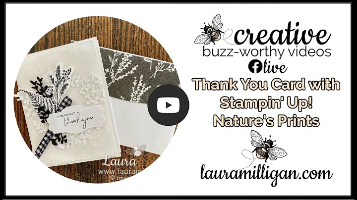 Nature's Prints Facebook Live Thank You Card