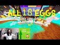 How To Get ALL 18 EGGS In Roblox Bedwars..