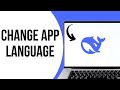 How To Change Language in DeepSeek ?