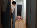勝手にレースを始めないで😵‍💫 | Don’t let a race just break out in the hallway. #vfx #race #funny