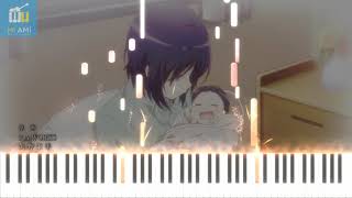 The Day I Became A God Episode 5 OST - Mother's Last Message - Piano Tutorial
