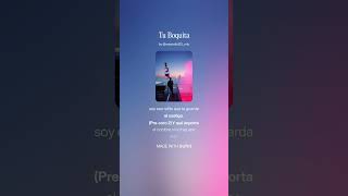 Tu Boquita #reggaeton #romántico #dembow #acústico  #piano  #suaveee #pegajoso #parati #musica