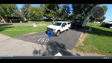 How to quickly navigate to specific campsites using Campground Virtual Tours