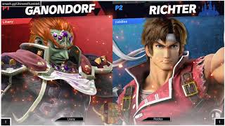 Ultimate Rumble 6 Singles Top16 LSF Bo3 Litany Ganondorf vs Riddles JokerRichter