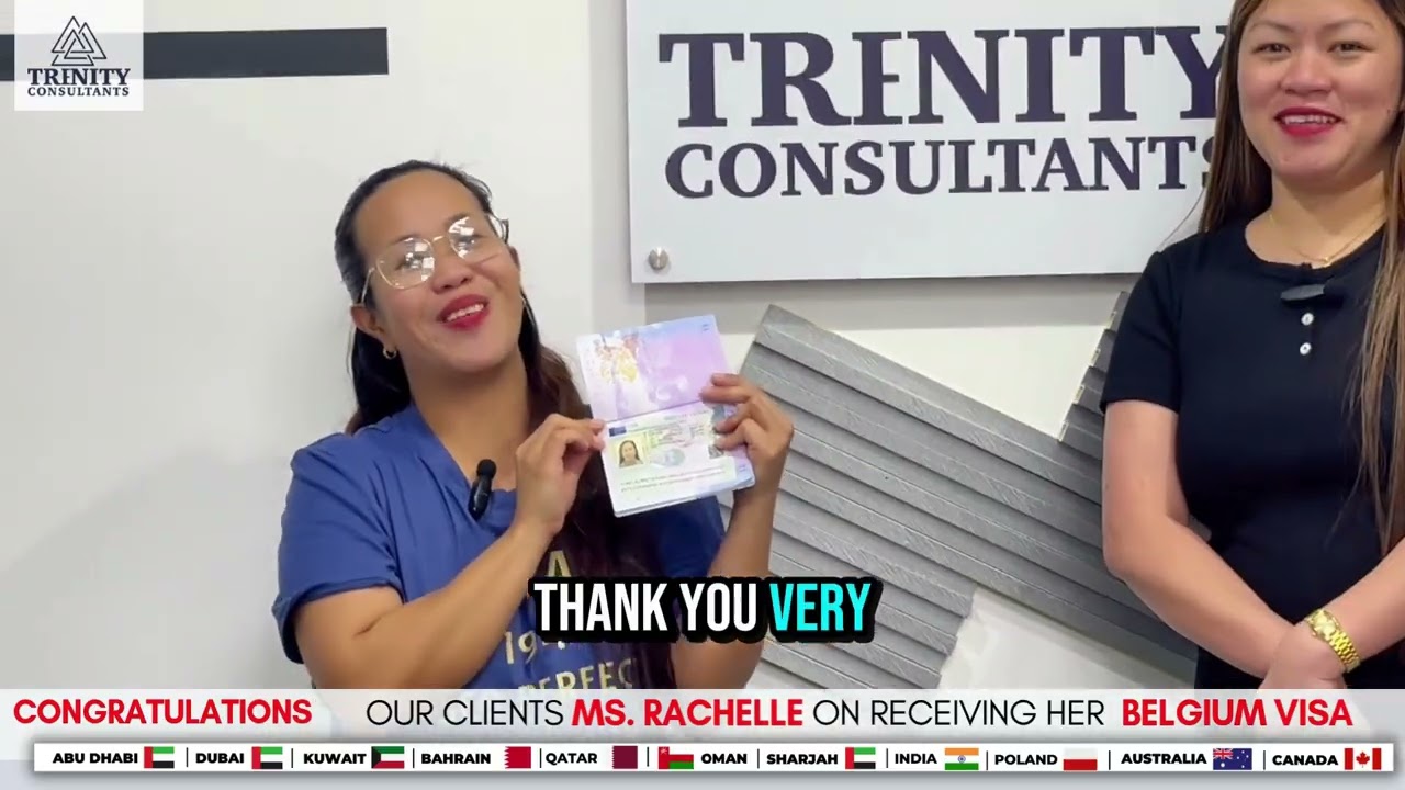 Belgium Visa Process & Approval | Client Success 2025 - Trenity Consultants