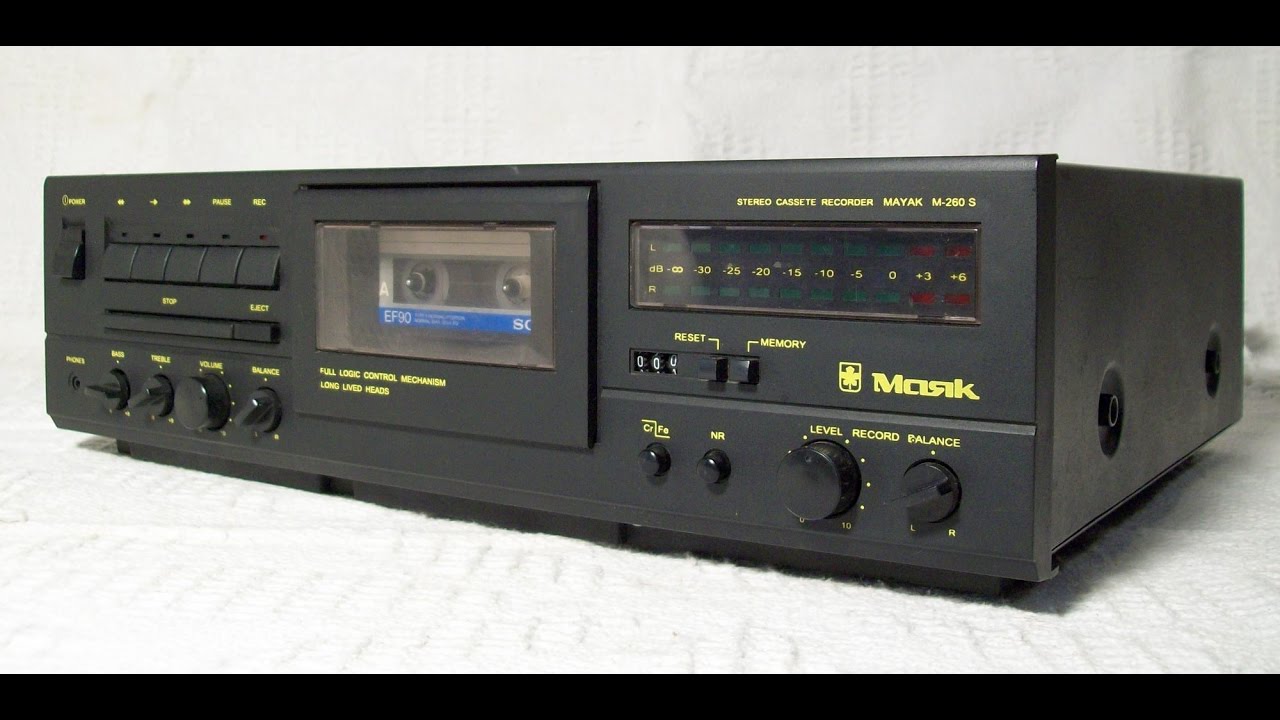 ОГЛЯД дека-магнитафон МАЯК м 260-s ПОСЛЕДНЯЯ СЕРИЯ МАЯК. - YouTube