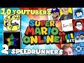 10 YOUTUBERS vs 2 SPEEDRUNNERS [SM64 70 Stars] ft. Cheese05, SimpleFlips, SMG4, NathanielBandy