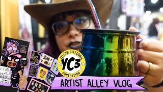 Yellow City Comic Con - Artist Alley Vlog