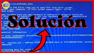 ✅ solución para pantallazo azul windows xp