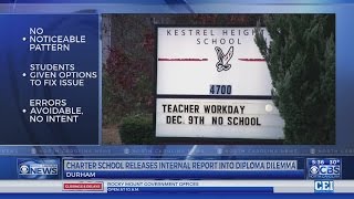 Unearned diplomas blamed on 'systematic breakdown' at Durham charter school