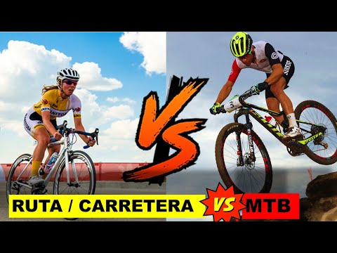 Vídeo: Diferencia Entre Bicicleta De Montaña Y Bicicleta De Carretera