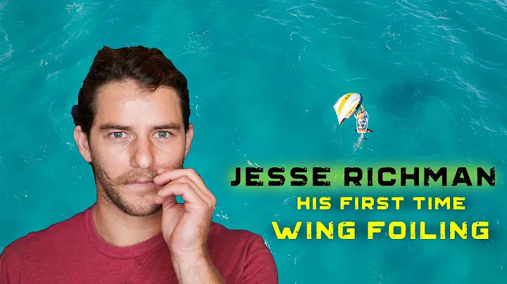 Jesse Richman | His first time WING FOILING