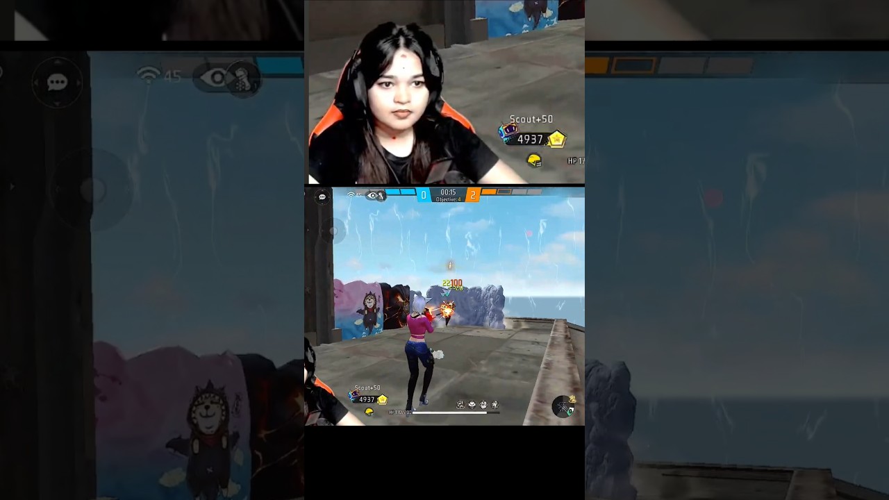 UNBELIEVABLE 1 VS 4 💥 CLUTCH BY SANDHYA GAMER😮 