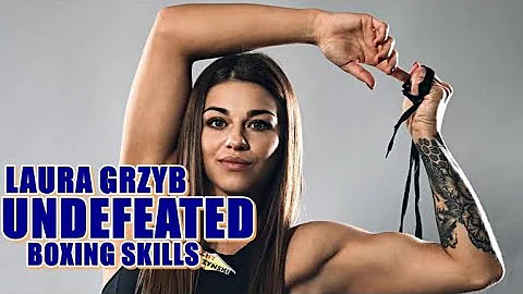 UNDEFEATED LAURA GRZYB BOXING SKILLS