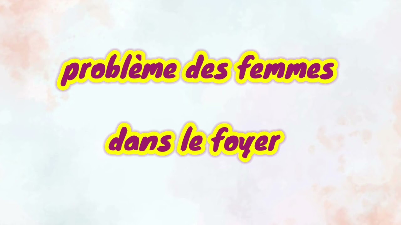 Problme des femmes dans le foyer pisode 6 le retour de Minata