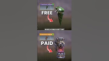 Free vs Paid Smoke Grenade in CODM