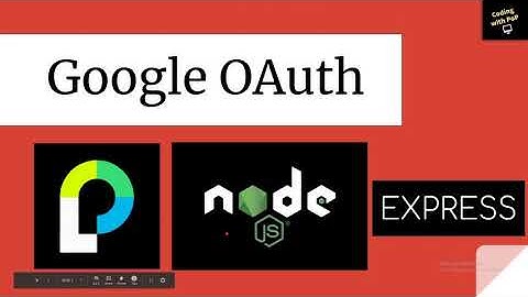 Google oAuth 2.0-NodeJS | Using (Express and PassportJS) | Explain in Hindi
