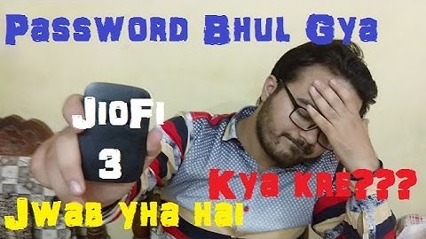 How To Reset JioFi 3 Wifi Router | केसे करे JioFi 3 Wifi Router रिसेट | SR Technical