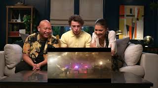 【リアクション動画】『スパイダーマン：ノー・ウェイ・ホーム』予告３を見たトム・ホランド、ゼンデイヤ、ジェイコブ・バタロンの反応は？　（字幕なし）