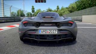 [ps4 pro] 7:14.240 mclaren 720s nurburgring [ project cars 2 ]