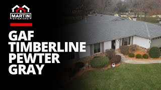 GAF TimberlineHDZ Pewter | Martin Exteriors
