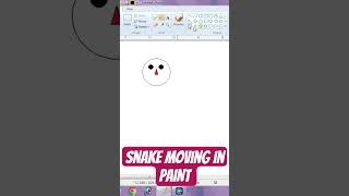 Snake Drawing In MsPaint