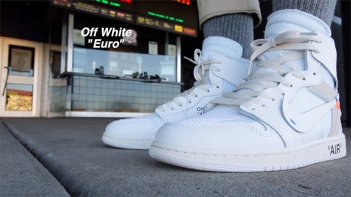 REAL VS REPLICA - Jordan 1 Retro High Off-White White