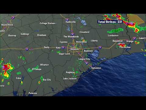 LIVE: Storms popping up across the Houston area