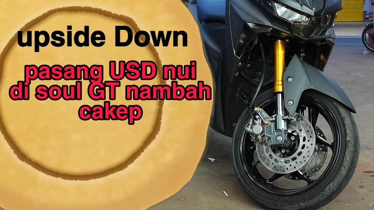 pasang shock upside Down pada motor matic YouTube