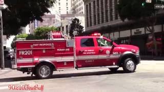 LAFD FR201 Responding