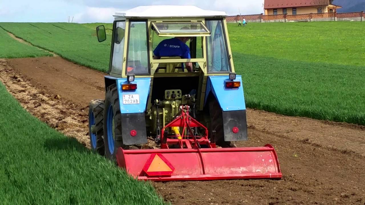 Zetor 5748 (rotavator)