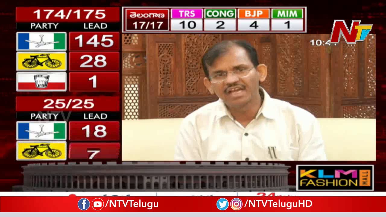 CEO Gopalakrishna Dwivedi Press Meet | AP Election Results | NTV