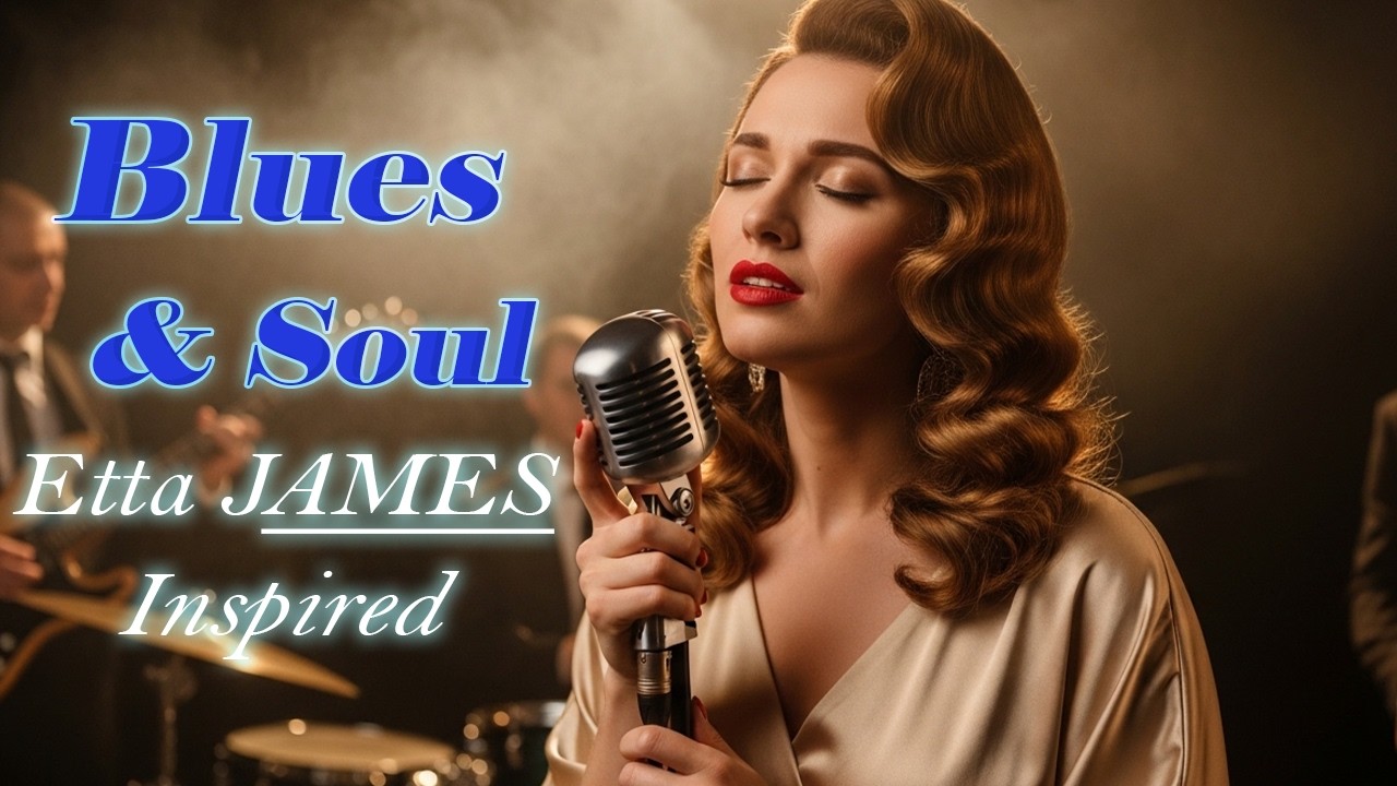 🎙️ Velvet Voice of Soul | The Golden Elegance of Blues & Soul | Inspired by Etta James 💿
