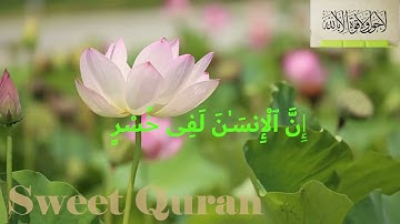 Surat Al-Asr (The Declining Day) |  Sweet Quran  Mishary Rashid Alafasy |  سورة العصر Quran