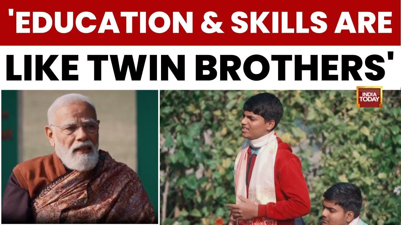 PM Narendra Modi Interacts With Students On Balancing Marks, Life Skills And Professional Growth