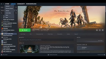 Fix The Elder Scrolls Online Not Launching/Won