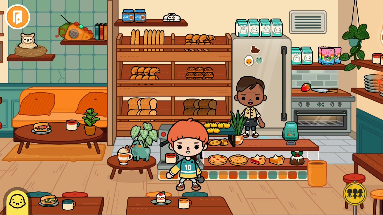 Где найти все картины в тока бока в страшном доме