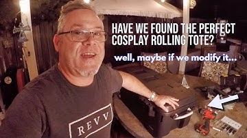 The Perfect Rolling Tote for Transporting Armor & Costumes?  Maaaaybe if we modify it...