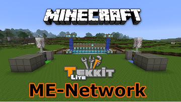 TEKKIT LITE | Tutorial ME-Network / unendliches Lager | FULL-HD
