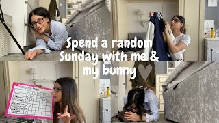 VLOG| SPEND A SUNDAY WITH ME & MY DWARF RABBIT | MINI HAUL| HOW I ORGANISE MYSELF | ALICIA ASHLEY