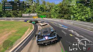 McLaren Senna Battling Through Nordschleife Carnage in Forza Motorsport