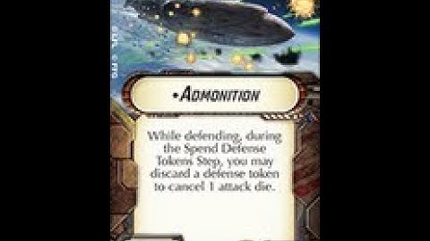 How-to use Title "Admonition" - Star Wars Armada Explained (SWAE)