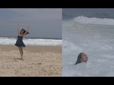 Ferias: Rio de Janeiro | VillageMall, Afogando na praia!
