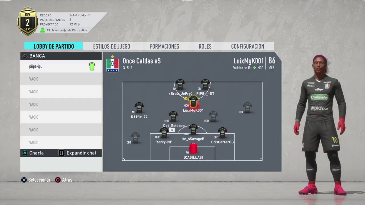 Once Caldas eSports vs Flo Nemesis XI