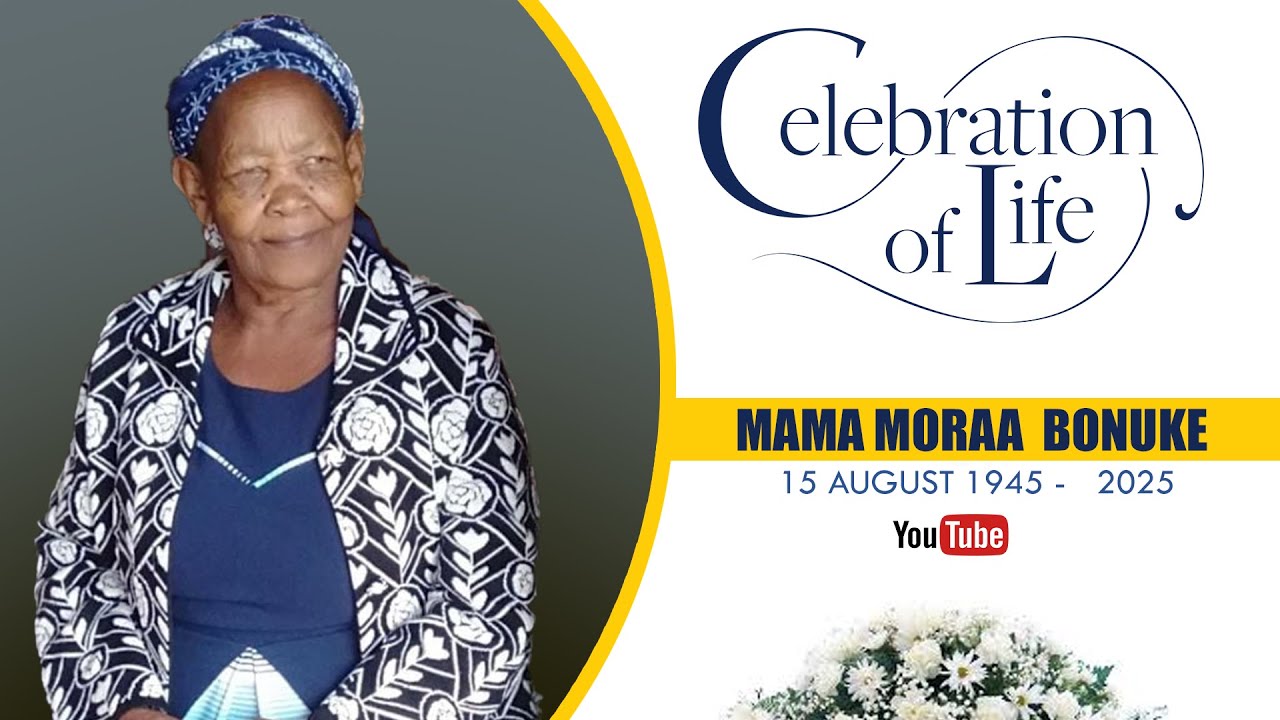 CELEBRATING THE LIFE OF MAMA MARY MORAA BONUKE
