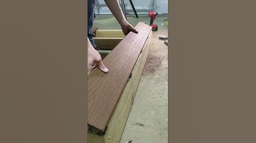 Camo Starter clips installing composite decking