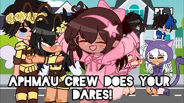Aphmau Crew does YOUR dares!! | Late | Lazy ah vid | Pt. 1 | Read desc |